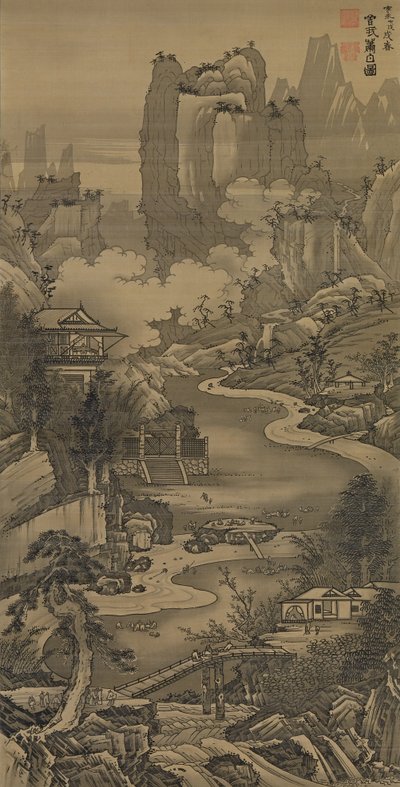 Orchid Pavilion Gathering by Soga Shohaku